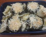 Foto del paso 4 de la receta: Alcauciles rellenos con papas