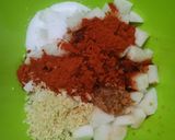 Gambar langkah 3 resipi Kkakdugi.