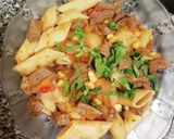 Foto del paso 5 de la receta: Guiso de carne con fideos