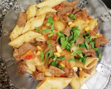 Foto del paso 5 de la receta: Guiso de carne con fideos