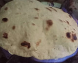 A picture of step 2 of Celery chapati.