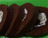 Foto langkah ke 14 dari resep Bolu gulung coklat kukus.