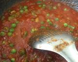 A picture of step 4 of Pav bhaji.