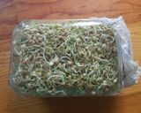 Foto del paso 1 de la receta: Ensalada de germinado de lenteja con granada, aguacate y queso