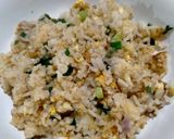 รูปขั้นตอนการทำที่ 4 ของ ข้าวผัดไข่กระเทียม เมนูข้าวกล่อง