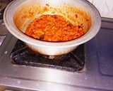 A picture of step 8 of Tomato Thokku.