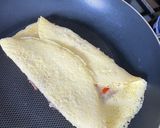 A picture of step 7 of One Pan Folded Egg Sandwich.
