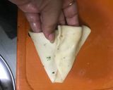 A picture of step 4 of Samosa.