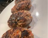 A picture of step 6 of Kofta-esque Lamb Kebab Burgers with Chickpeas.