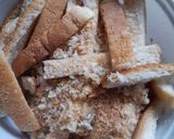 A picture of step 1 of Bread crumbs.