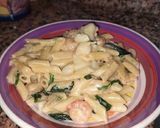 Foto del paso 7 de la receta: Macarrones de pescado y espinacas