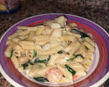 Foto del paso 7 de la receta: Macarrones de pescado y espinacas