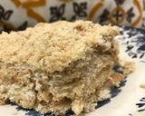 صورة لخطوة 5 من وصفة حلى العسل بالحليب المحلى والسيريلاك 😍