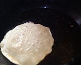 A picture of step 7 of Aamrus & poori.