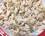 Foto del paso 1 de la receta: Pastel de papa relleno de pollo