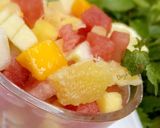 A picture of step 1 of Fruit Salad.