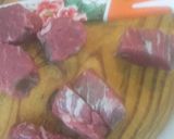 Foto del paso 1 de la receta: Medallón de lomo con salsa Borgoña y papines