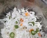 A picture of step 2 of Restaurant style egg fried rice.