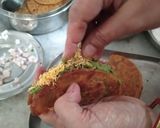 A picture of step 7 of Desi Jowar Chana Quesadilla.