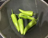 A picture of step 2 of Hyderabadi Mirch ka Salan.