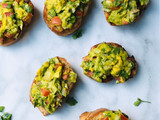Avocado bruschetta recipe