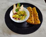 A picture of step 4 of Pear Chilli Raita.