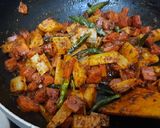 A picture of step 4 of Carrot and radish green chilli pickle.