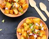 ठेले वाली आलू चाट (Thele wali aloo chaat recipe in Hindi) रेसिपी चरण 4 फोटो