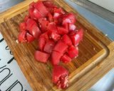 Une image de l'étape 4 de Minis chorizos grillés aux tomates et courgette ronde.