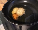 Une image de l'étape 4 de Courgettes et céleri branche aux épices indiennes,ciboulette et citron.