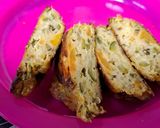 Foto del paso 6 de la receta: Bocadillos de zucchinis y coliflor con boniato al horno