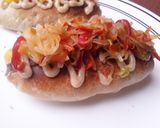 Foto del paso 15 de la receta: Hot dogs🌭 caseros🥓🧀...🤔