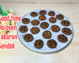 Foto langkah ke 6 dari resep Kue kering coklat wajan 4 bahan.