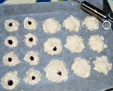 Foto del paso 4 de la receta: Sultanas de coco con corazón de chocolate
