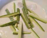 A picture of step 3 of Zucchine in pastella.
