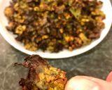 A picture of step 4 of Nutty Kale Crisps.