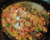 A picture of step 5 of Paneer Bhurji.