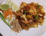 A picture of step 6 of Pad Thai with Mixed Proteins.