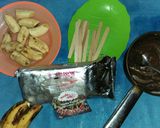 Foto langkah ke 2 dari resep Ice pisang coklat.