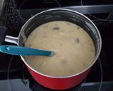A picture of step 4 of Baileys Nutty Fudge.