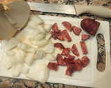Foto del paso 2 de la receta: Garbanzos Ricos con vegetales de andar por casa