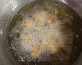 A picture of step 5 of Mint Cashewnut pakoda.