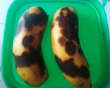 Foto langkah ke 1 dari resep Pisang Bakar Saos Susu Kedelai.