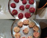 A picture of step 2 of Beetroot cutlet.