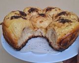 Foto langkah ke 14 dari resep Roti Sobek Coklat Keju Tanpa Ulen Tanpa Oven Pakai Minyak Goreng.