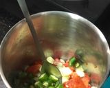 A picture of step 1 of Crispy Nachos Papad Bhel Chat.