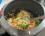 A picture of step 6 of Ishu House Pulao.