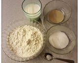 Hình bước làm 1 của món Bánh Bao áp chảo
