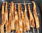 Foto langkah ke 3 dari resep Sate Cumi Pedas Manis Bulbul.