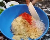 A picture of step 2 of Kache Aloo ke Kebab.